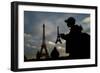 Small Eiffel 1-Moises Levy-Framed Giclee Print