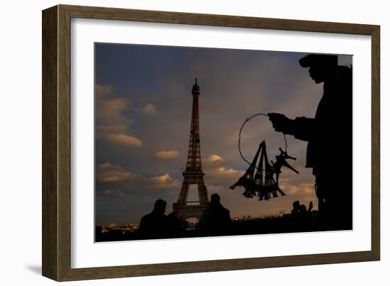 Small Eiffel 2-Moises Levy-Framed Giclee Print