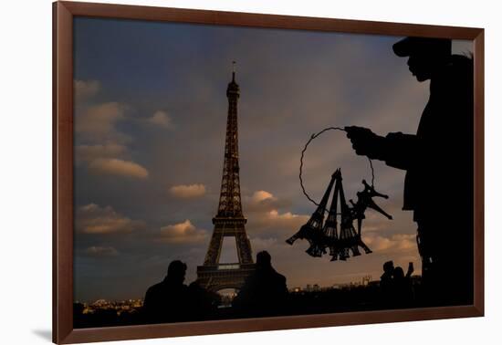 Small Eiffel 2-Moises Levy-Framed Giclee Print