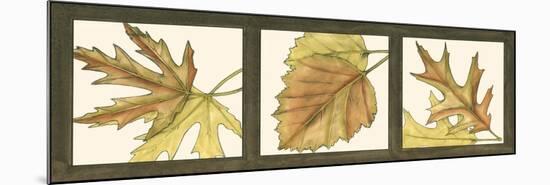 Small Fall Leaves I-Jennifer Goldberger-Mounted Premium Giclee Print