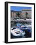 Small Fishing Boats, Ajaccio, Corsica, France, Mediterranean-Guy Thouvenin-Framed Photographic Print