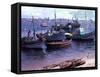 Small Fishing Community on Edge of a Bay at Luanda, the Capitol of Angola-null-Framed Stretched Canvas