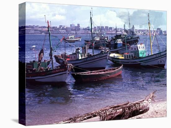 Small Fishing Community on Edge of a Bay at Luanda, the Capitol of Angola-null-Stretched Canvas