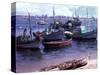 Small Fishing Community on Edge of a Bay at Luanda, the Capitol of Angola-null-Stretched Canvas