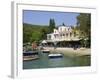 Small Fishing Harbour of Agnontas, Skopelos, Sporades Islands, Greek Islands, Greece, Europe-Robert Harding-Framed Photographic Print