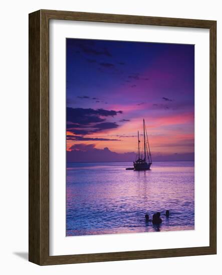 Small Fishing Village Along the Caribbean Coastline, Taganga, Colombia-Micah Wright-Framed Photographic Print