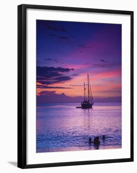 Small Fishing Village Along the Caribbean Coastline, Taganga, Colombia-Micah Wright-Framed Photographic Print