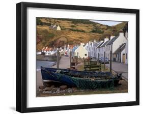 Small Fishing Village of Pennan, North Coast, Aberdeenshire, Scotland, UK-Patrick Dieudonne-Framed Photographic Print