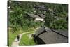 Small Flower Miao in the Dahua Flower, Guizhou Province, China, Asia-Bruno Morandi-Stretched Canvas