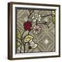 Small Geometric Blossoms I-Megan Meagher-Framed Art Print