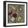 Small Geometric Blossoms II-Megan Meagher-Framed Art Print