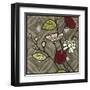 Small Geometric Blossoms III-Megan Meagher-Framed Art Print