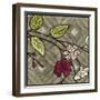 Small Geometric Blossoms IV-Megan Meagher-Framed Art Print