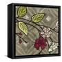 Small Geometric Blossoms IV-Megan Meagher-Framed Stretched Canvas