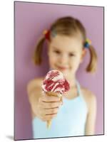 Small Girl with Amarena Cherry Ice Cream-Marc O^ Finley-Mounted Photographic Print