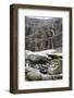 Small Glacier and Source of the Gave River at Foot of Waterfalls at the Cirque De Gavarnie-Nick Upton-Framed Photographic Print