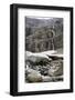 Small Glacier and Source of the Gave River at Foot of Waterfalls at the Cirque De Gavarnie-Nick Upton-Framed Photographic Print