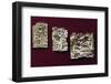 Small gold foils, Viking, Sweden, late Iron Age-Werner Forman-Framed Photographic Print