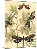 Small Graphic Dragonflies I-Megan Meagher-Mounted Art Print