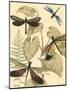 Small Graphic Dragonflies II-Megan Meagher-Mounted Art Print