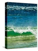 Small Green Wave, Strait of Gibraltar, El Estrecho Nat'l Park Tarifa, Costa de La Luz, Spain-Giles Bracher-Stretched Canvas