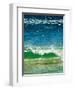 Small Green Wave, Strait of Gibraltar, El Estrecho Nat'l Park Tarifa, Costa de La Luz, Spain-Giles Bracher-Framed Photographic Print