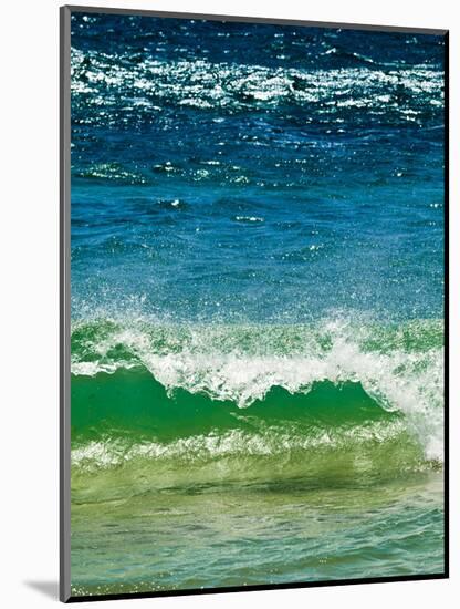 Small Green Wave, Strait of Gibraltar, El Estrecho Nat'l Park Tarifa, Costa de La Luz, Spain-Giles Bracher-Mounted Photographic Print