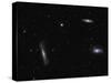 Small Group of Galaxies known as the Leo Triplet-Stocktrek Images-Stretched Canvas