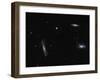 Small Group of Galaxies known as the Leo Triplet-Stocktrek Images-Framed Photographic Print