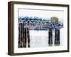 Small Harbour at Passignano sul Trasimeno-Dorothy Berry-Lound-Framed Giclee Print