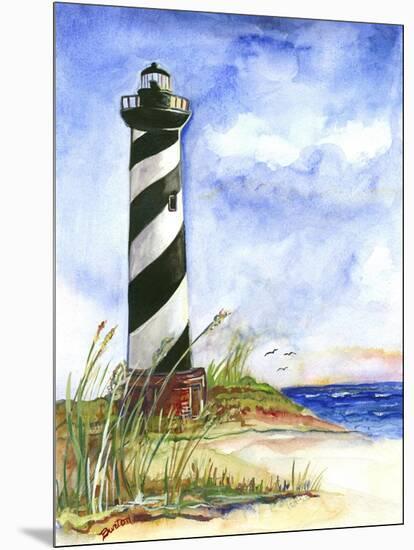 Small Hatteras Lighthouse-Terry Bailey Burton-Mounted Art Print