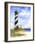 Small Hatteras Lighthouse-Terry Bailey Burton-Framed Art Print