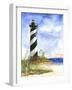 Small Hatteras Lighthouse-Terry Bailey Burton-Framed Art Print