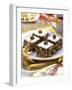 Small Hazelnut Cake on Christmassy Coffee Table-Alena Hrbkova-Framed Photographic Print