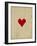 Small Heart-Vision Studio-Framed Art Print