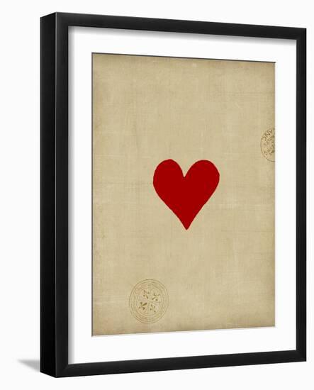 Small Heart-Vision Studio-Framed Art Print