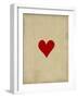 Small Heart-Vision Studio-Framed Art Print