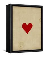 Small Heart-Vision Studio-Framed Stretched Canvas