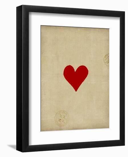 Small Heart-Vision Studio-Framed Art Print