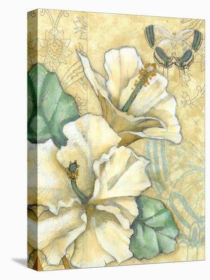 Small Hibiscus Medley II-Jennifer Goldberger-Stretched Canvas