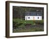 Small House and Sheep, Wester Ross, Highland Region, Scotland, United Kingdom, Europe-Patrick Dieudonne-Framed Photographic Print