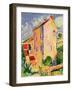 Small House (Oil on Panel)-Alfred Henry Maurer-Framed Giclee Print