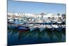 Small Inshore Fishing Boats in Tangier Fishing Harbour, Tangier, Morocco, North Africa, Africa-Mick Baines & Maren Reichelt-Mounted Photographic Print