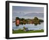 Small Island in Hardangerfjorden Nr Bergen, Western Fjords, Norway-Peter Adams-Framed Photographic Print