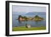 Small Island in Hardangerfjorden Nr Bergen, Western Fjords, Norway-Peter Adams-Framed Photographic Print