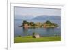 Small Island in Hardangerfjorden Nr Bergen, Western Fjords, Norway-Peter Adams-Framed Photographic Print