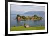 Small Island in Hardangerfjorden Nr Bergen, Western Fjords, Norway-Peter Adams-Framed Photographic Print