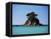 Small Island off Coast-Robert Landau-Framed Stretched Canvas