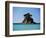 Small Island off Coast-Robert Landau-Framed Photographic Print