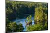 Small island on Saint Lawrence River in Ontario, Canada-null-Mounted Photographic Print